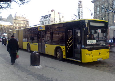 5 автобус у Львові