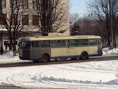 тролейбус у Луцьку