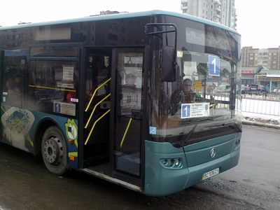 Автобус №1 у Львові