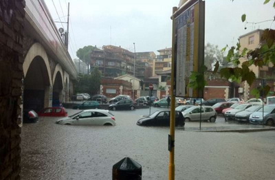 Дощі в Римі