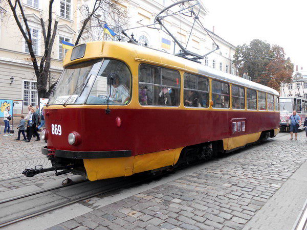 Трамвай 70-х років