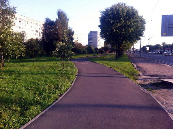 Велодоріжки у Львові: вулиця Стрийська