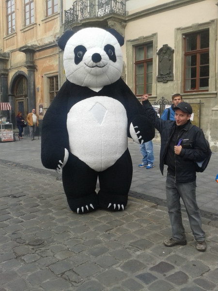 Панда у Львові