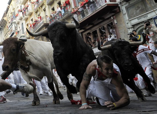 Енсьєро – забіг з биками