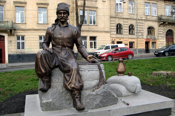 пам’ятник Юрію Кульчицькому у Львові
