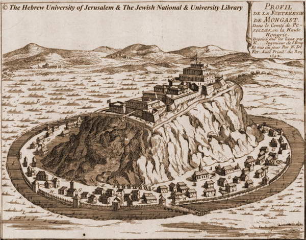 Замок Паланок у XVII столітті