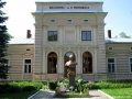 Пам'ятник Чорноволу перед міською бібліотекою