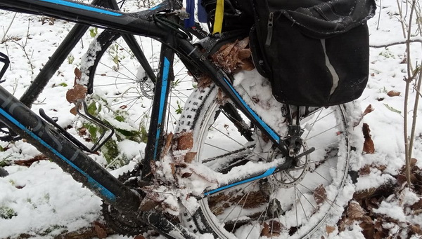 Велосипедом взимку