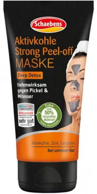 Schaebens Maske Peel-Off Aktivkohle Strong