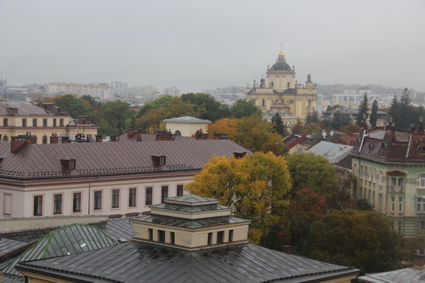 Вид на Львів