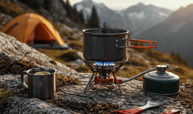 газовий пальник для походів