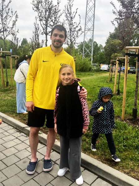 Гравці з фанами